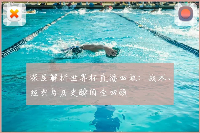 深度解析世界杯直播回放：战术、经典与历史瞬间全回顾